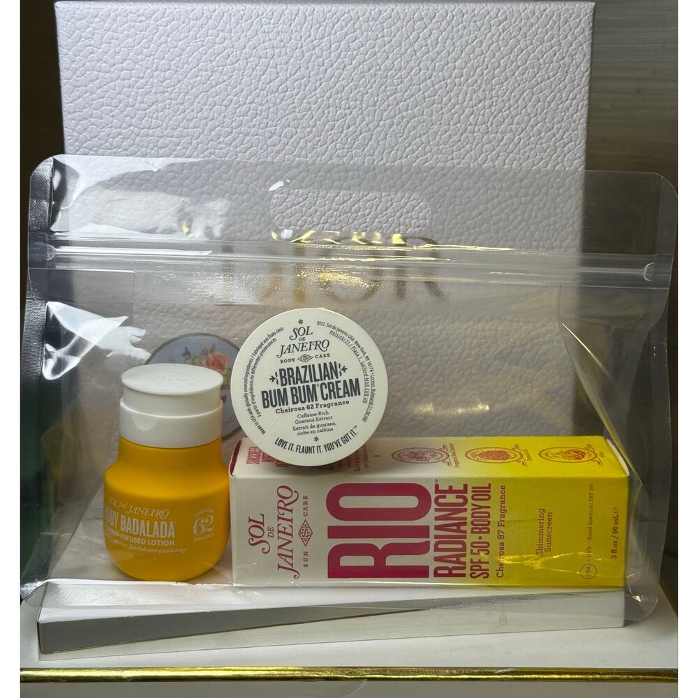 Sol de Janeiro 3 Piece BUNDLE - Brazilian Bum Bum, Rio Radiance & Body Badalada